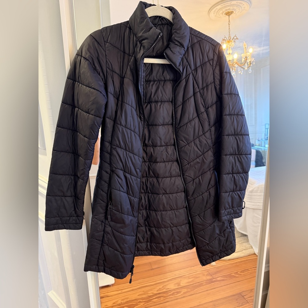Women's Black Quilted Jacket
